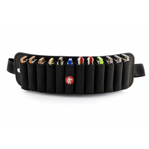 Hohner FlexBelt for Diatonic Harmonicas - Holds 12 Harmonicas, Adjustable and Comfortable