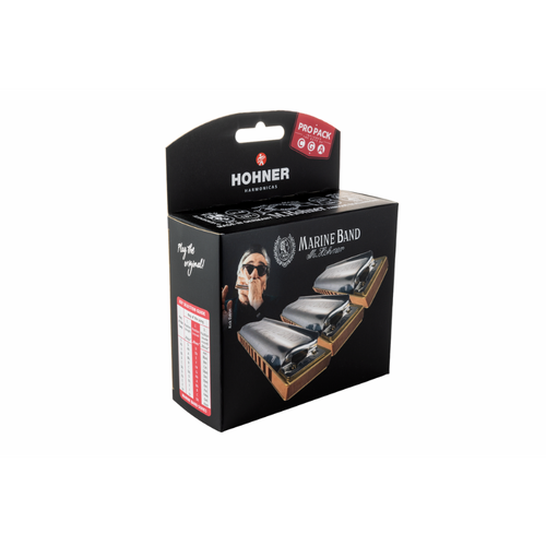 Hohner Marine Band 1896 ProPack C G A Major Harmonica