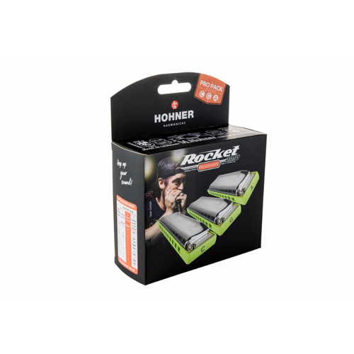 Hohner Rocket Amp Pro Pack - C, G, A Major
