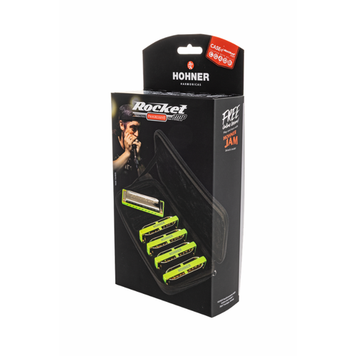 Hohner Rocket Amp 5-Pack C G A D Bb-Major Harmonica