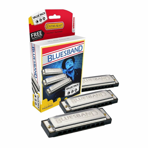 Hohner Blues Band Value Pack Harmonica