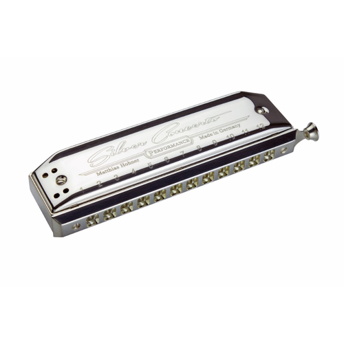 Hohner Silver Concerto Harmonica