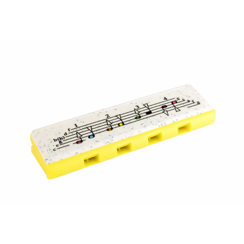 Hohner Speedy Yellow/Green Diatonic Harmonicas for Beginners