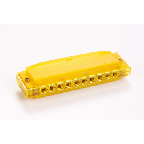 Hohner Translucent Diatonic Harmonica C Yellow