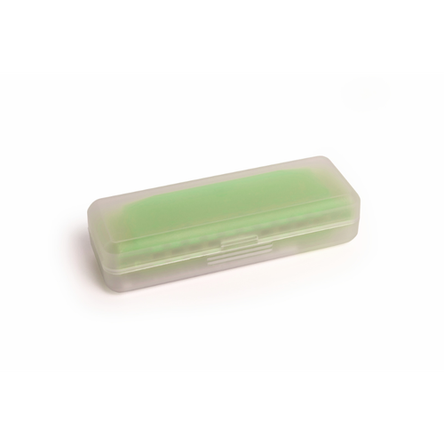 Hohner Translucent Harmonica C with Green Hard Case