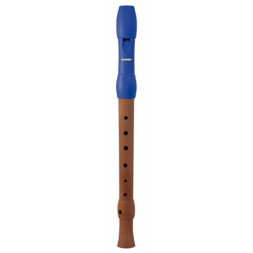 C-Soprano 3PT WD Body Pls HD Blue Ger SC ALEG Recorder
