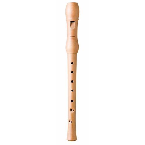 Hohner C-Soprano Wooden 2 Part Baroque Recorder