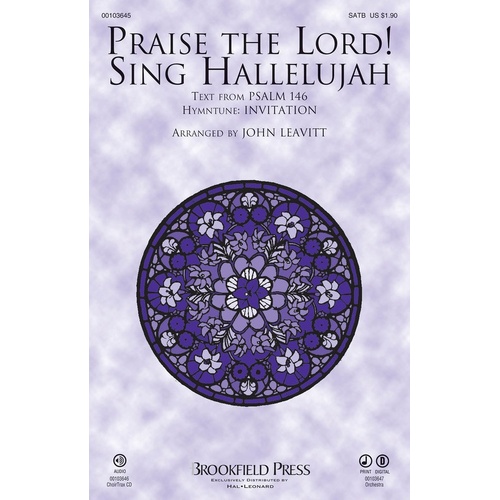 Praise The Lord Sing Hallelujah SATB (Octavo)