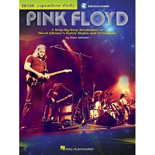 Pink Floyd Guitar Signature Licks Instructional Book 128 Pages