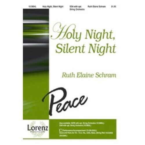 Holy Night Silent Night SSA Piano