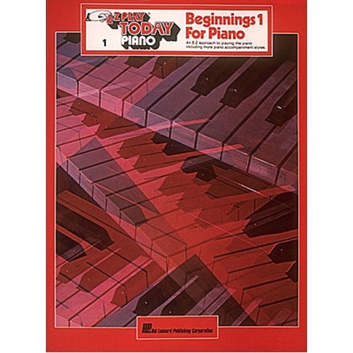 EZ Play Beginnings Piano Vol1 (Softcover Book)