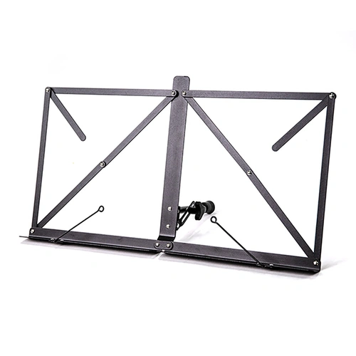 Beam Accessories BTTM Table Top Music Stand - Collapsible, Black Steel, Includes Carry Bag, 0.40kg