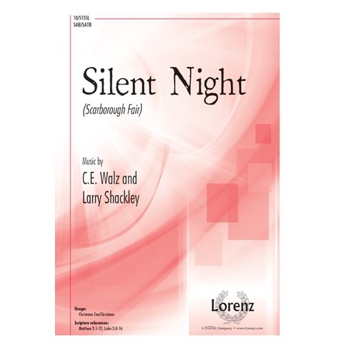 Silent Night (Scarborough Fair) Sab/SATB (Octavo)