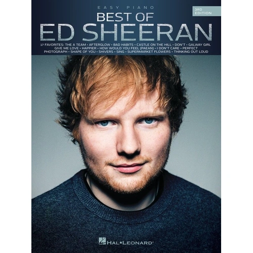 Best of Ed Sheeran - 3rd Edition Easy Piano Songbook