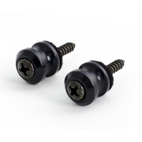 Schaller Straplock Endpin Button Kit (Pair) Black