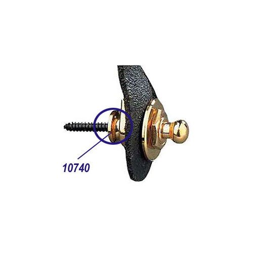 Schaller Straplock Endpin Button Kit (Pair) Gold