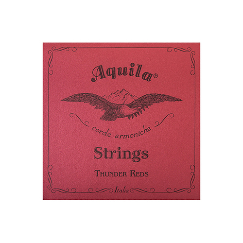 Aquila Bass Ukulele String Set-Thunder-Red 91U