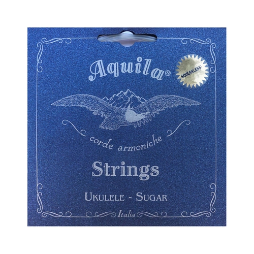 Aquila Uke String Set-Sugar Series-Soprano w/Low G 151U
