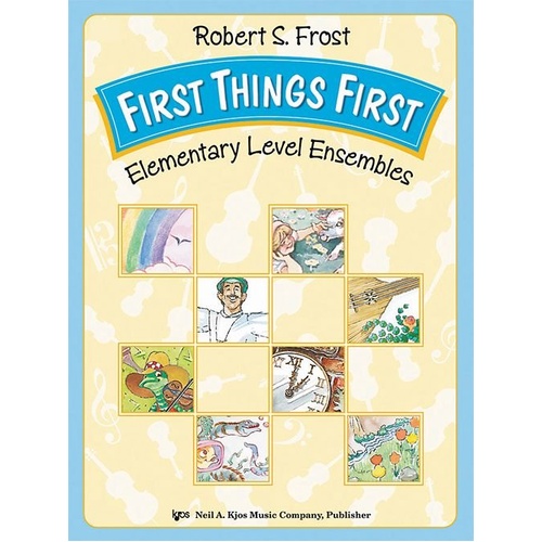 First Things First - Piano Accompaniment for String Orchestra