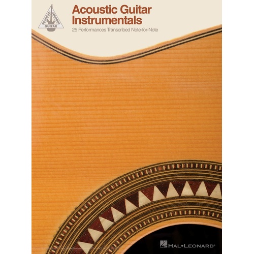 Acoustic Guitar Instrumentals Guitar TAB (Softcover Book)
