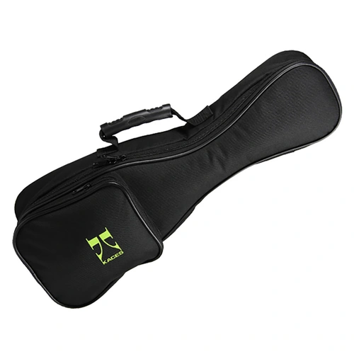 Kaces Soprano Ukulele Bag with Overstuffed Foam Protection and Ergonomic Handle