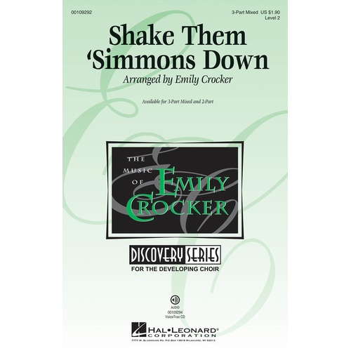 Shake Them Simmons Down 2Pt (Octavo)