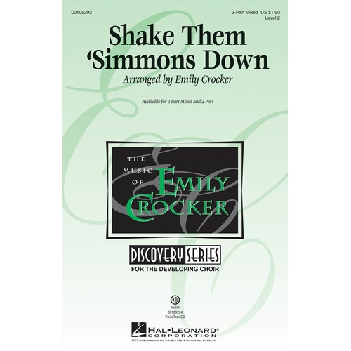 Shake Them Simmons Down VoiceTrax CD (CD Only)
