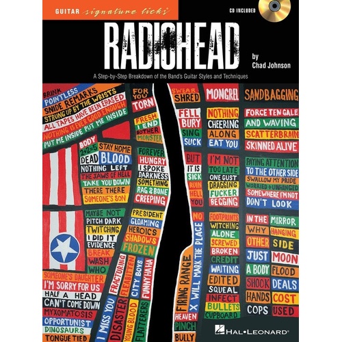 Radiohead Guitar Signature Licks Book/CD Pack