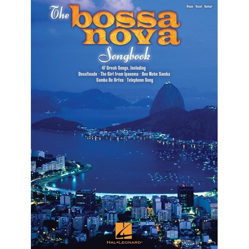Bossa Nova Songbook PVG by Hal Leonard - 47 Classic Tunes for Piano, Vocal & Guitar, 190 Pages