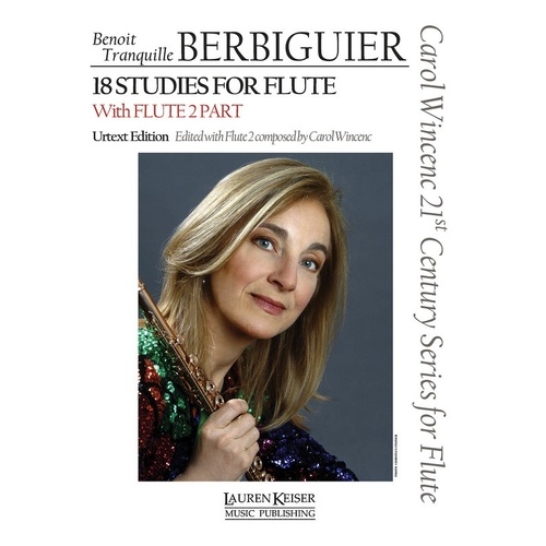 18 Studies For Flute (Softcover Book)
