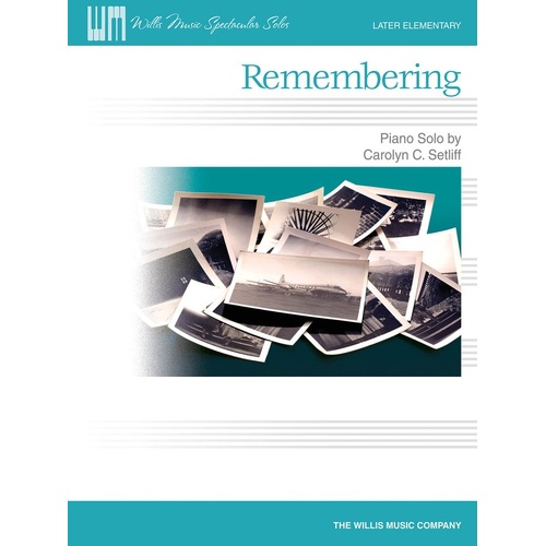 Remembering Piano Solo (Sheet Music)