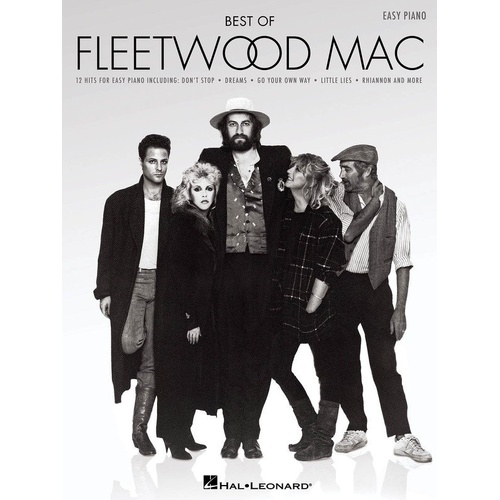 Best of Fleetwood Mac Easy Piano Songbook by Hal Leonard, 64 Pages