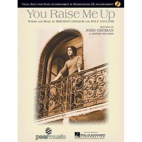 Josh Groban - You Raise Me Up Vocal Solo Book/CD