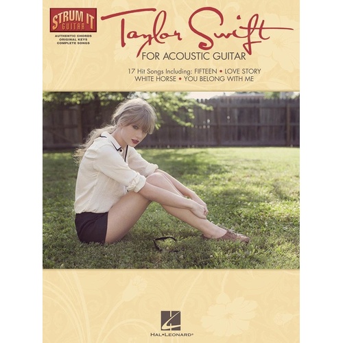 Taylor Swift Strum It Guitar Songbook