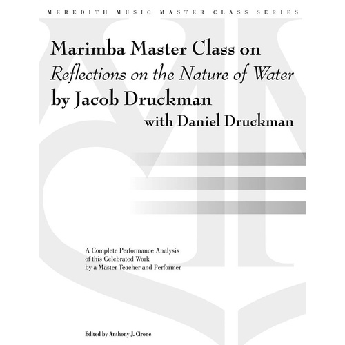 Marimba Master Class Reflections On The Nature O (Softcover Book)