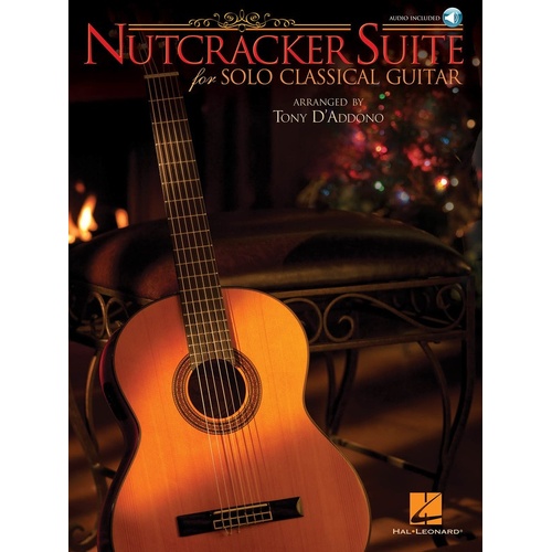 Nutcracker Suite For Solo Classical Guitar Book/CD (Softcover Book/CD)