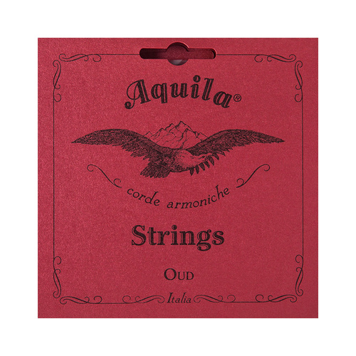 Aquila Turkish Oud Set Reds dd-aa-ee-BB-AA-E 1O - Standard Tension Lute Strings