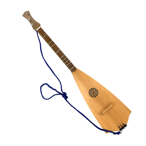 Trail Dulcimer - 3 String Myth Teardrop Body with Spruce Soundboard