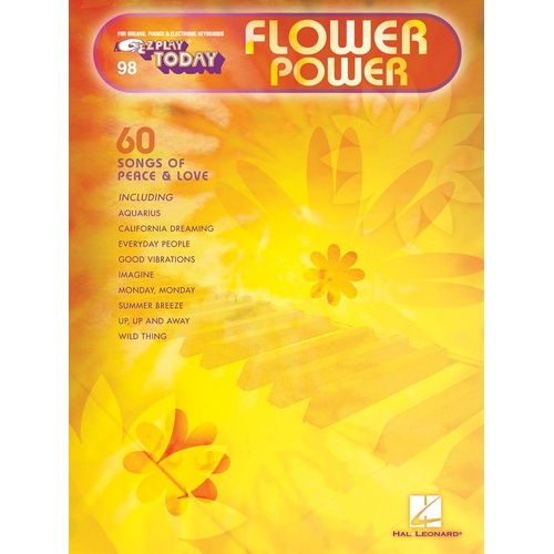 EZ Play 98 Flower Power (Softcover Book)