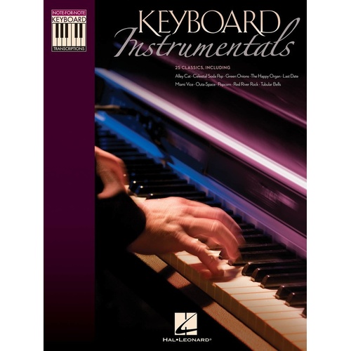 Keyboard Instrumentals Transcriptions (Softcover Book)