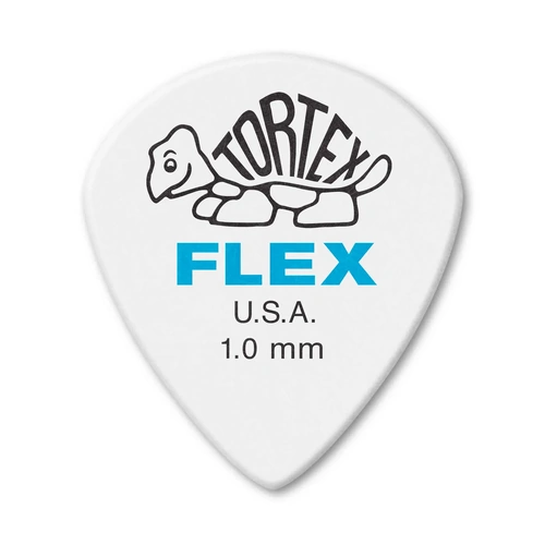 Jim Dunlop Tortex Flex Jazz III XL 1.0 Guitar Pick (Single)