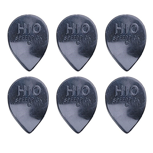 6 x Jim Dunlop H10 Speedpick Jazz Guitar Picks 0.91mm Heavy