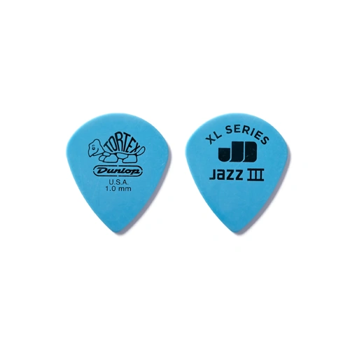 Jim Dunlop Tortex Jazz 3 XL Guitar Pick - Extra Heavy (Single)
