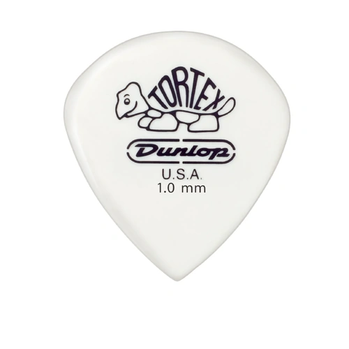 Jim Dunlop Tortex Jazz White Guitar Pick - Extra Heavy (Single)