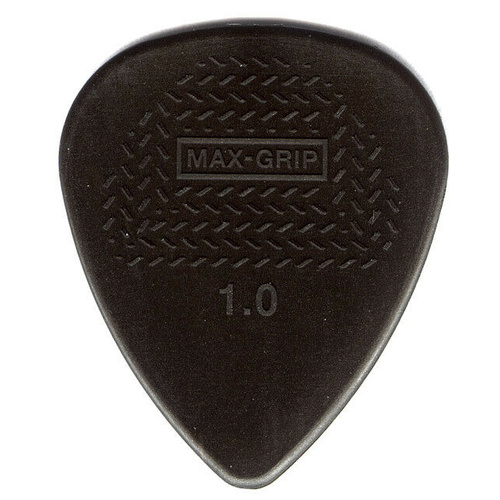 12 x Dunlop Max Grip Nylon 1.00mm Gauge Grey Guitar Picks Free Post
