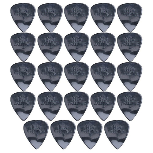 24 x Jim Dunlop H10 Speedpick Standard Guitar Picks 0.91mm Heavy