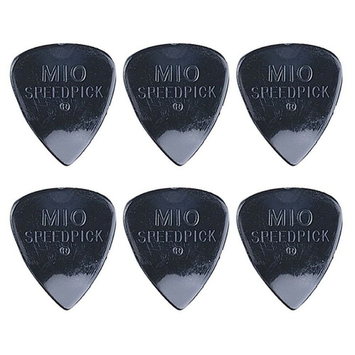 6 x Jim Dunlop M10 Speedpick Standard Guitar Picks 0.71mm Medium