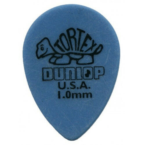 72 x Jim Dunlop Tortex Small Tear Drop 1.0MM Gauge Guitar Picks 423R