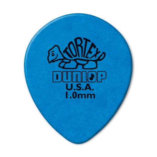 Jim Dunlop Tortex 1.00MM Tear Drop Guitar Pick (Single)