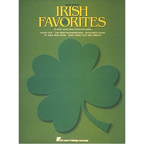 Irish Favorites Easy Piano Arr Klose (Softcover Book)